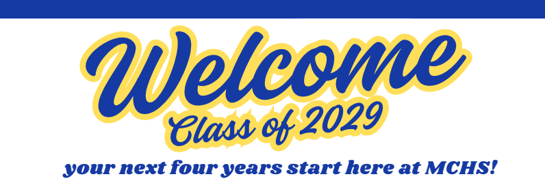 Welcome Class of 2029