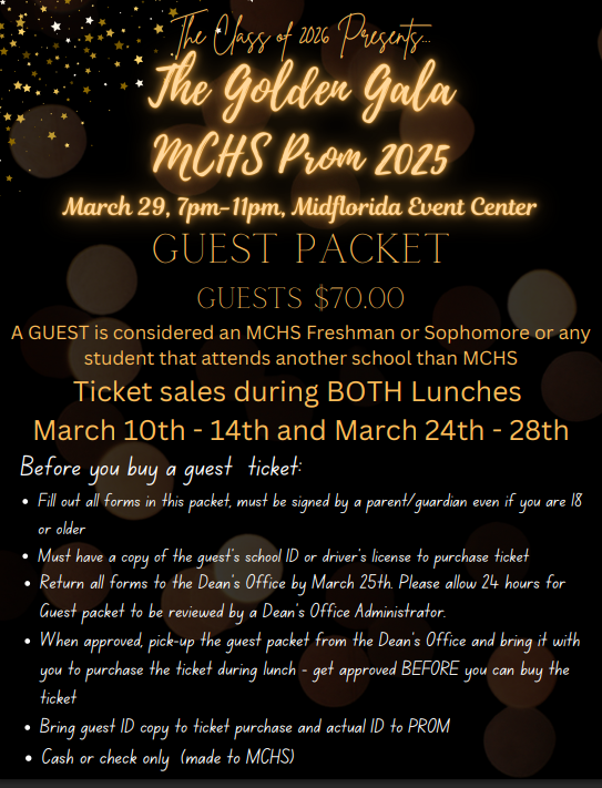 MCHS 2025 Guest Prom Packet