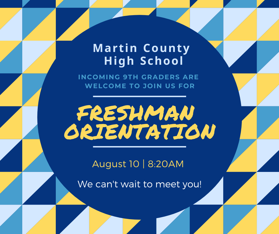 Class of 2025 Information | Martin County High School