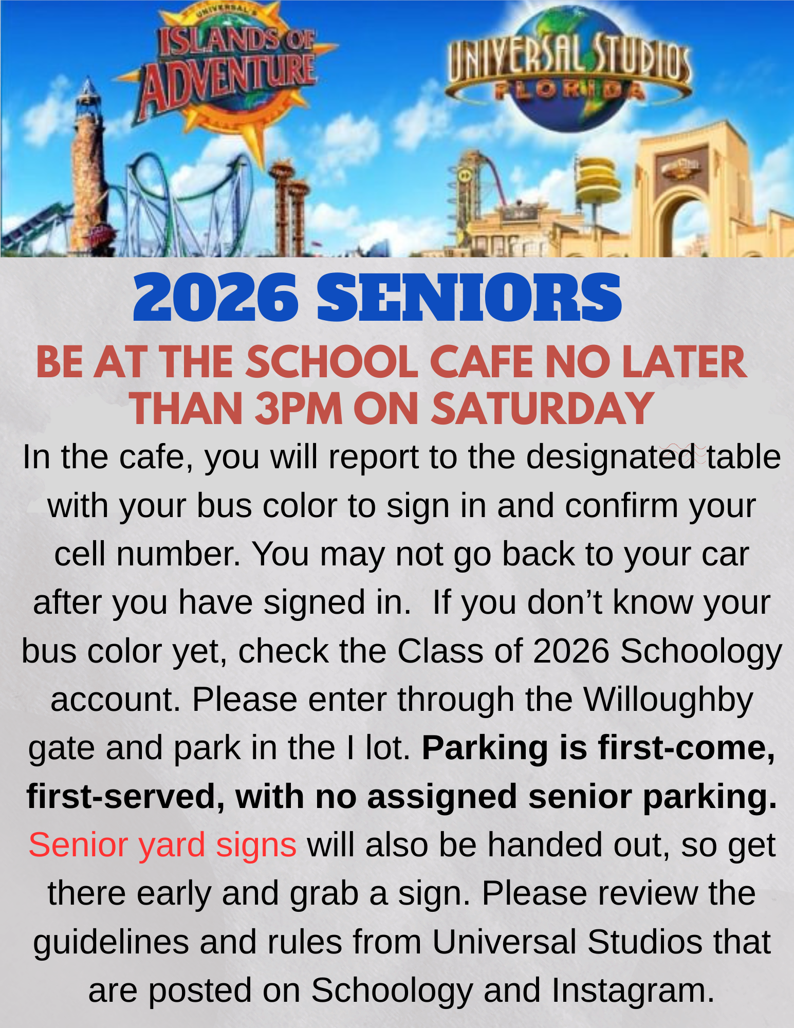 Grad Bash Update
