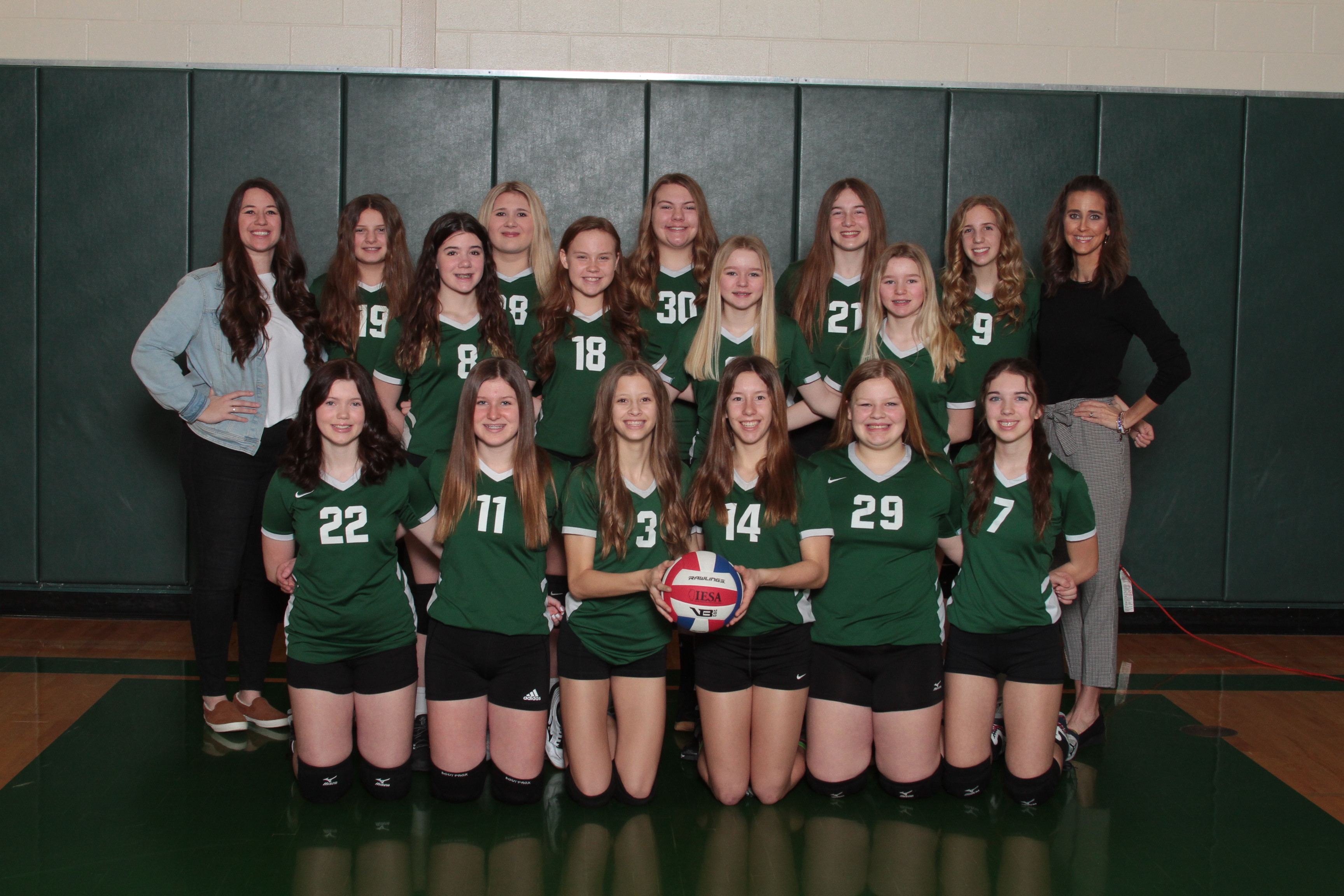 Jr High Volleyball StewardsonStrasburg CUSD 5A