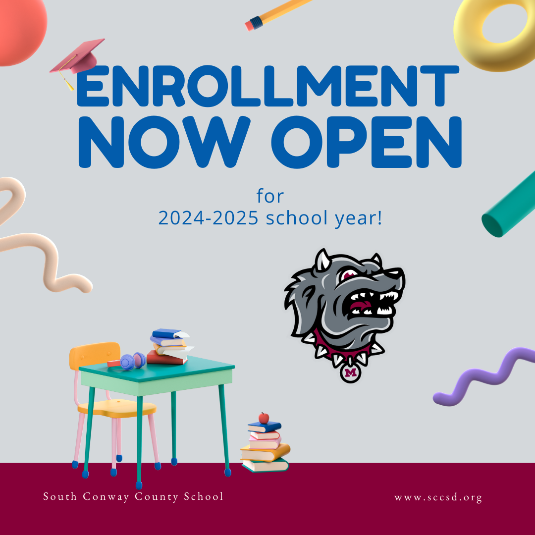 SCCSD Enrollment Now Open for 2024-25 school year.