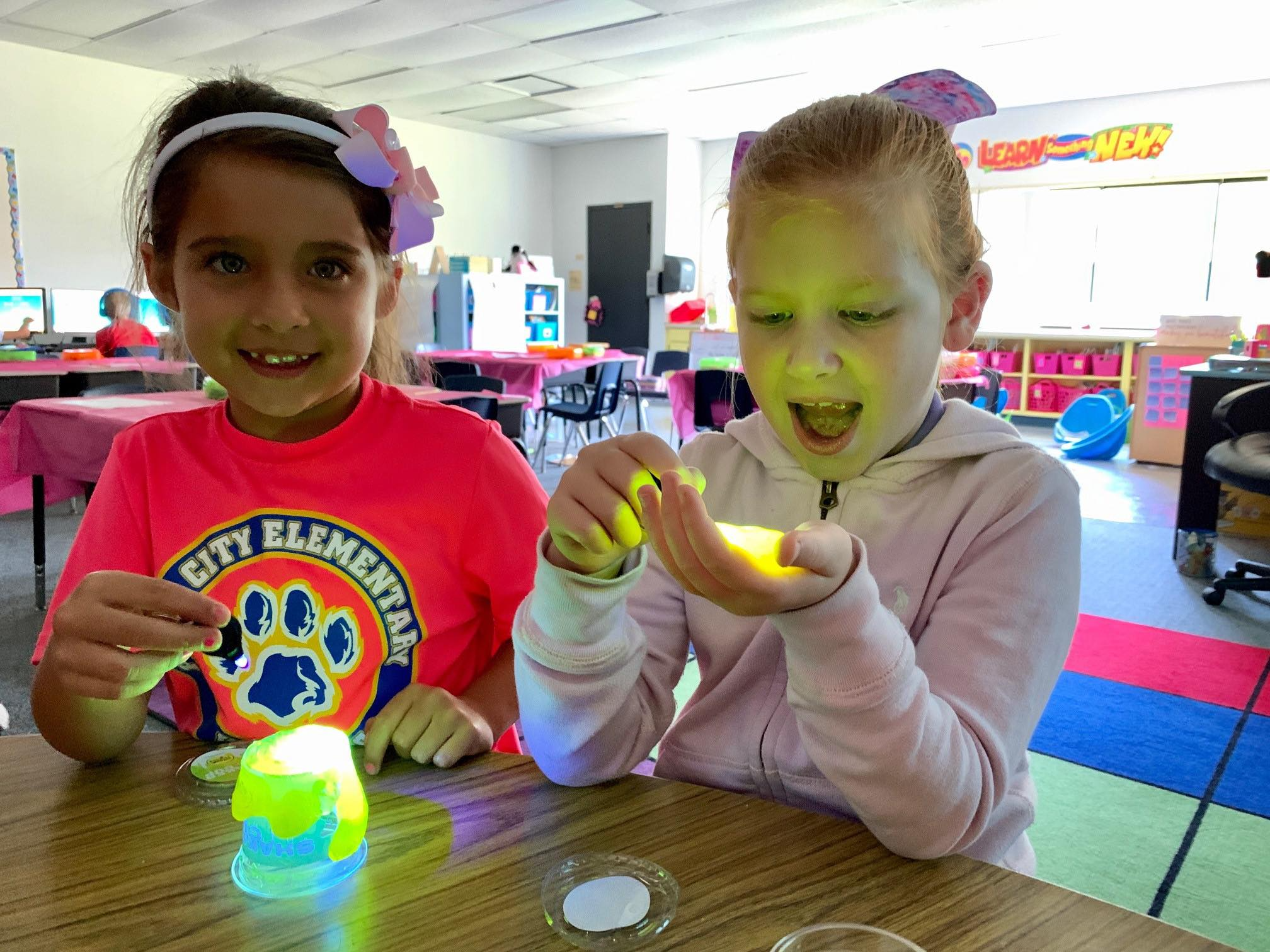 glow slime experiment