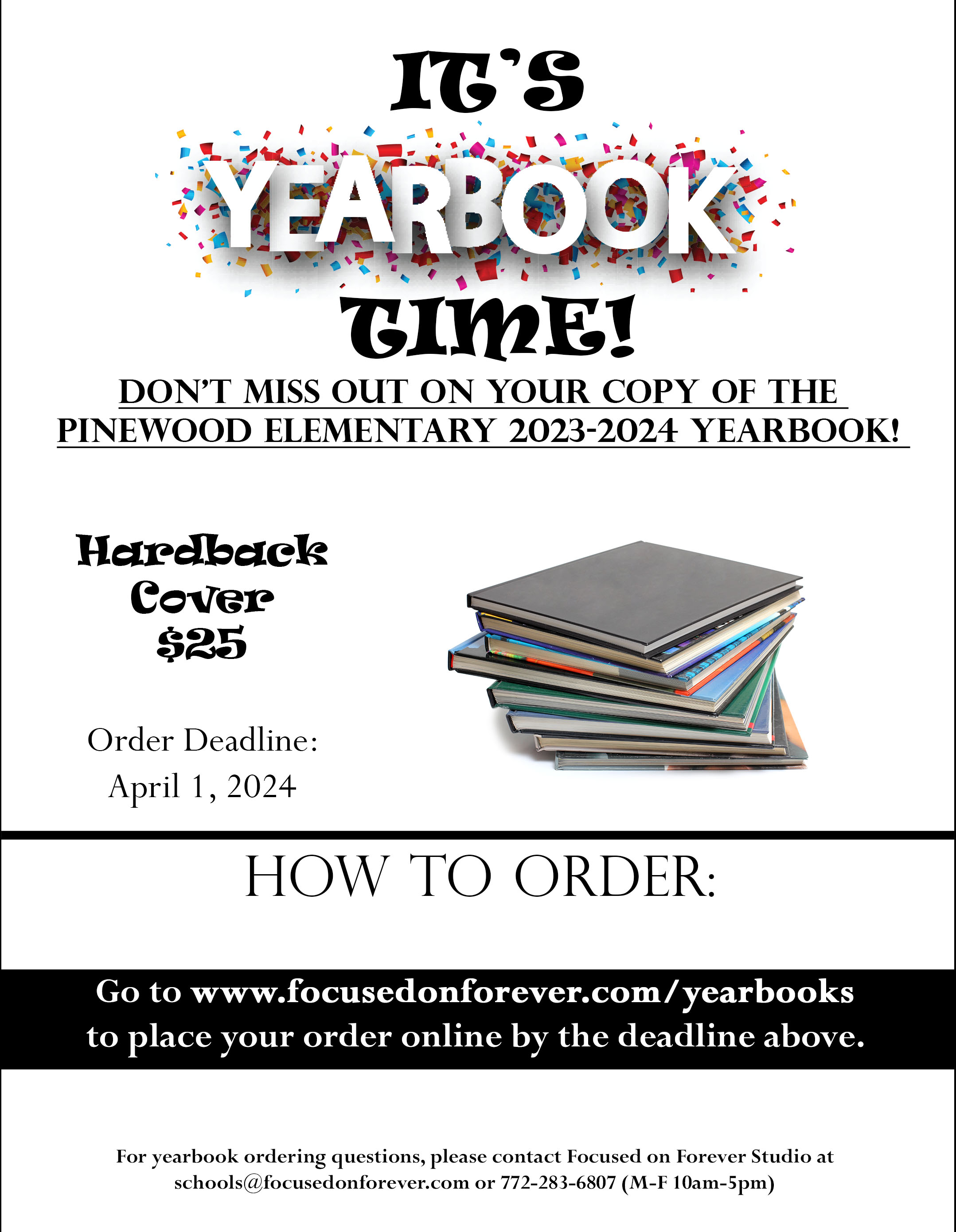 Yearbook Flyer