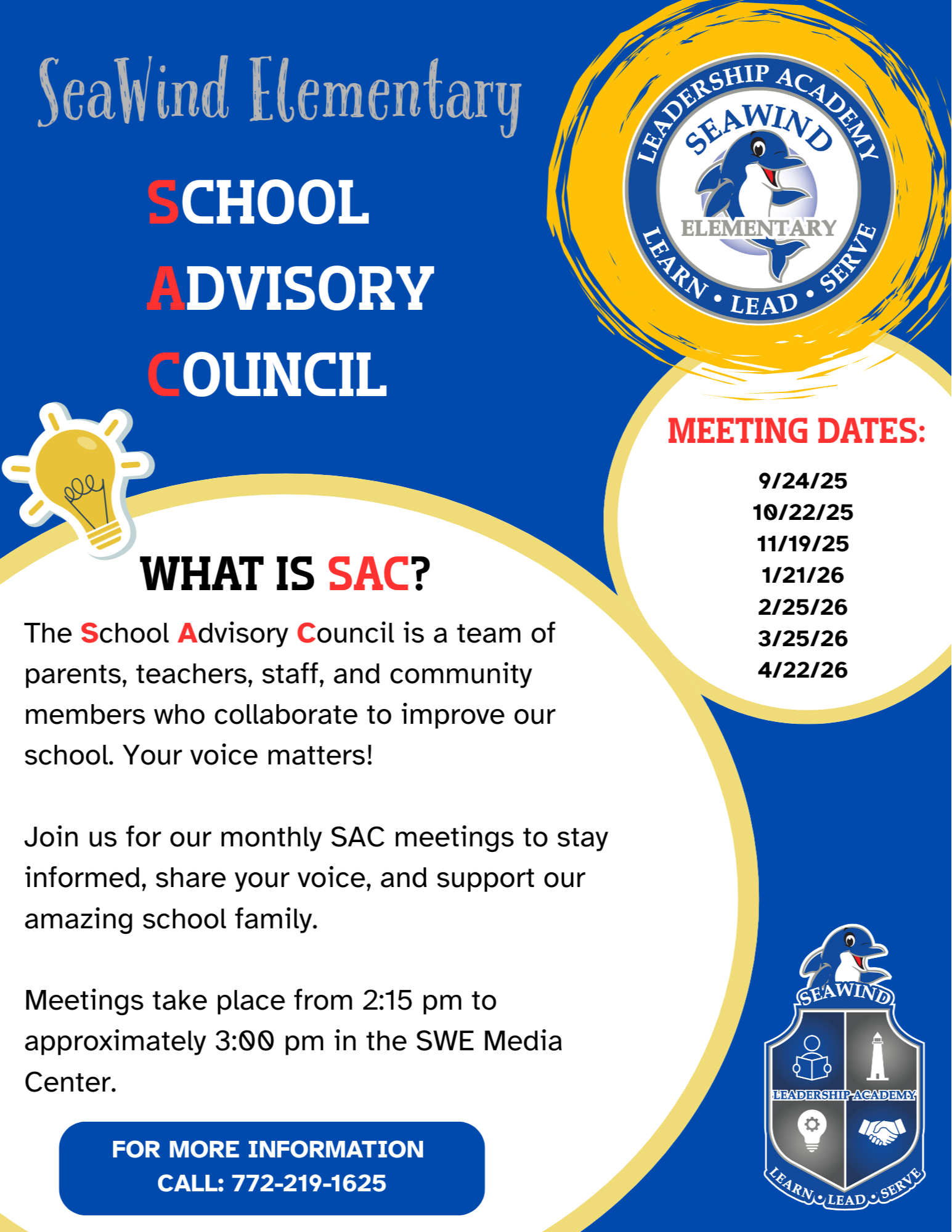 SAC dates