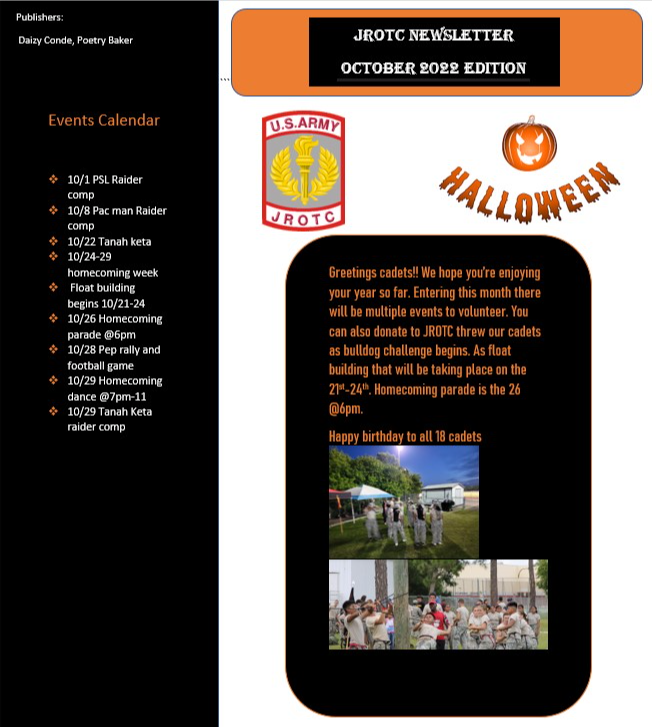 JROTC South Fork High School