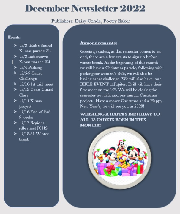 JROTC South Fork High School