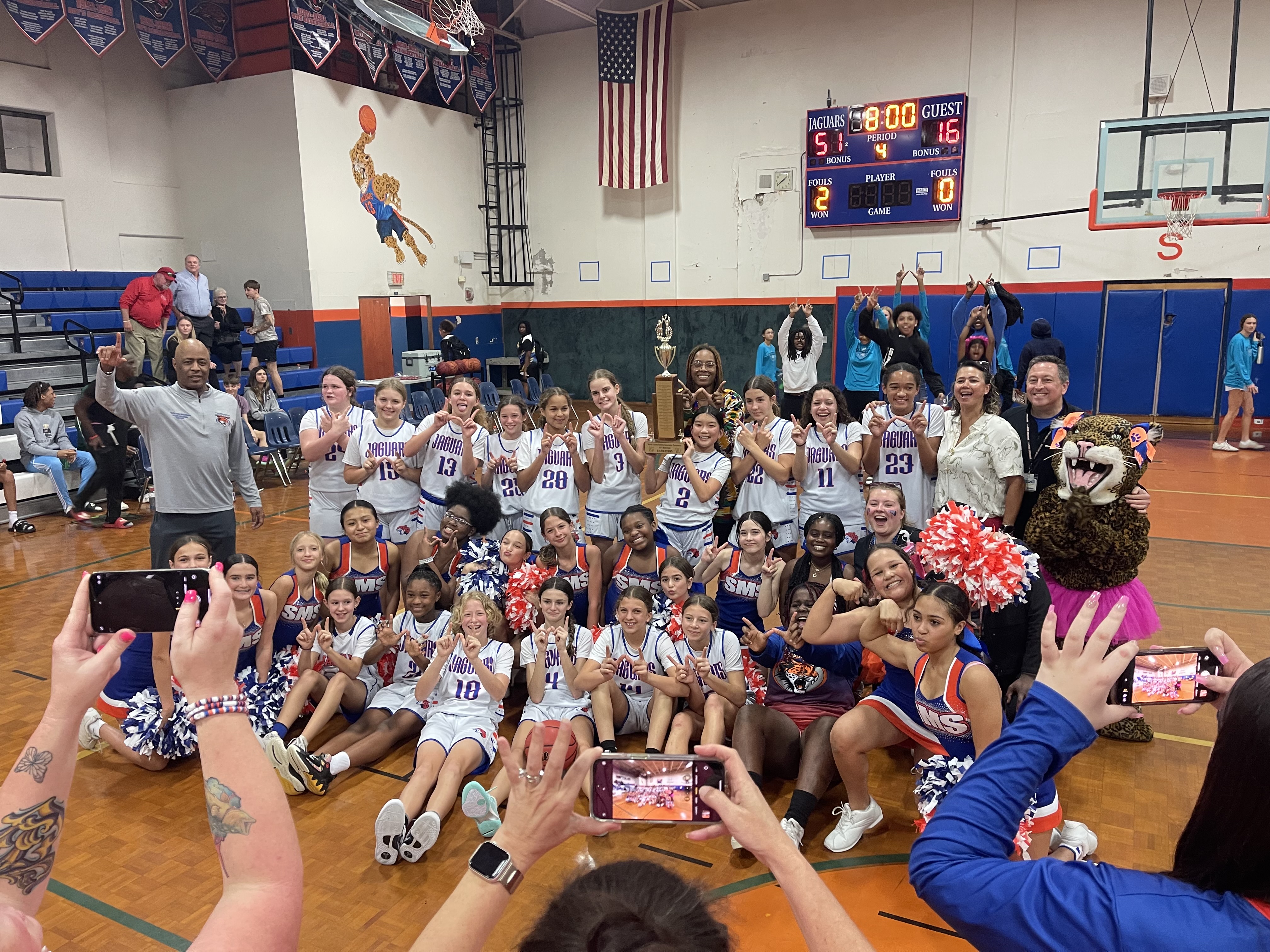 Girls Basketball Championship Winners 2024/2025 S.Y.