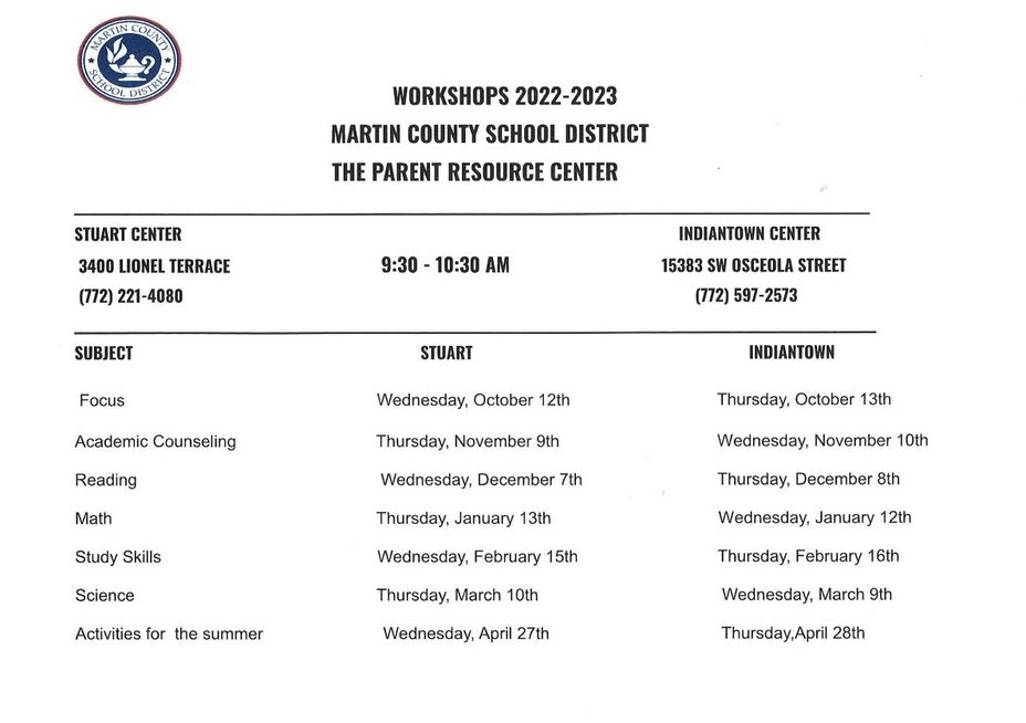 Workshops 22-23