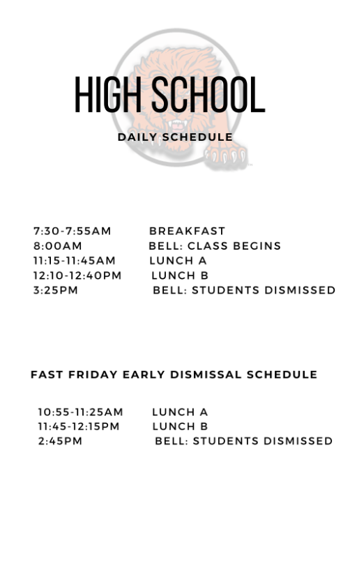 bell schedule