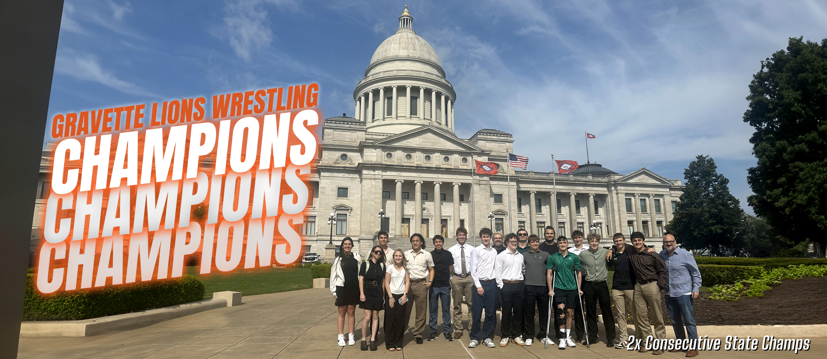 2x Consecutive State Champions Lions Wrestling