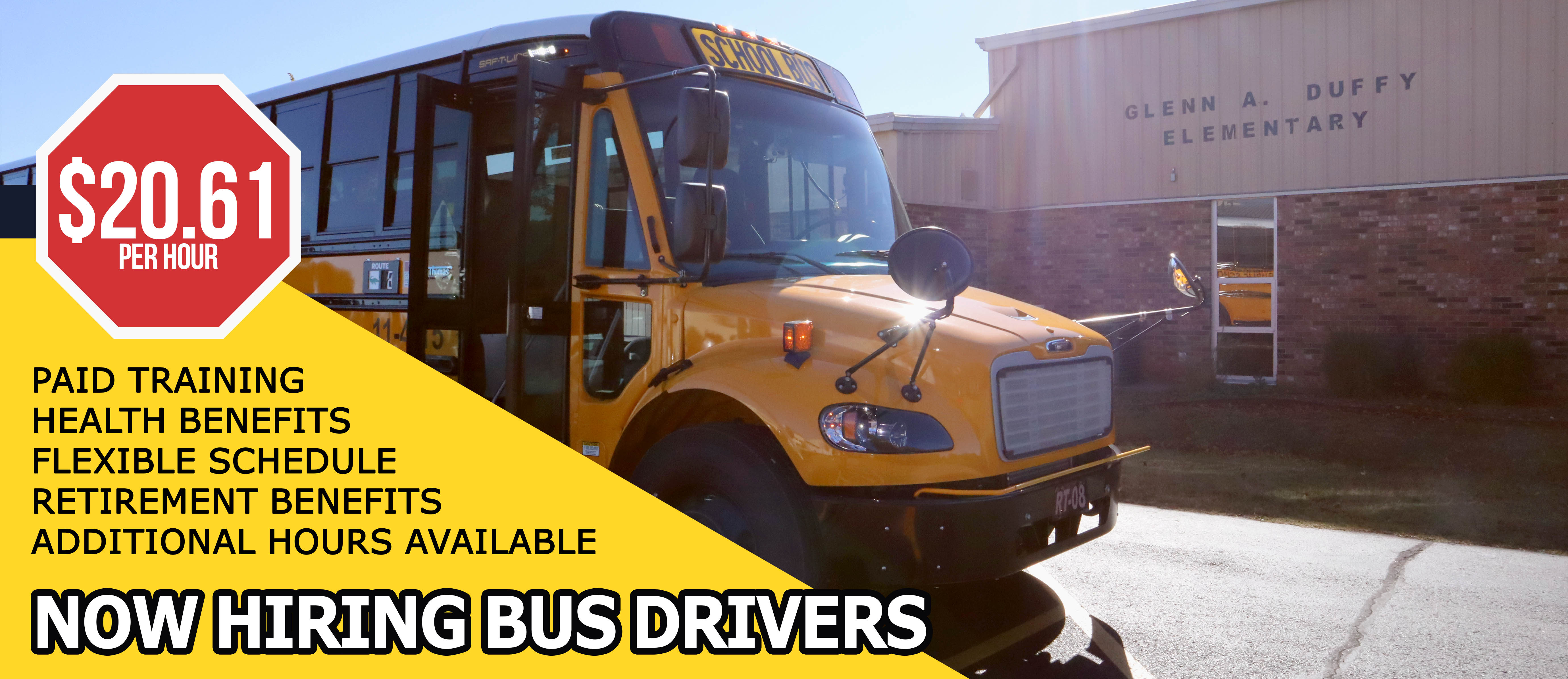 Now Hiring Bus Drivers