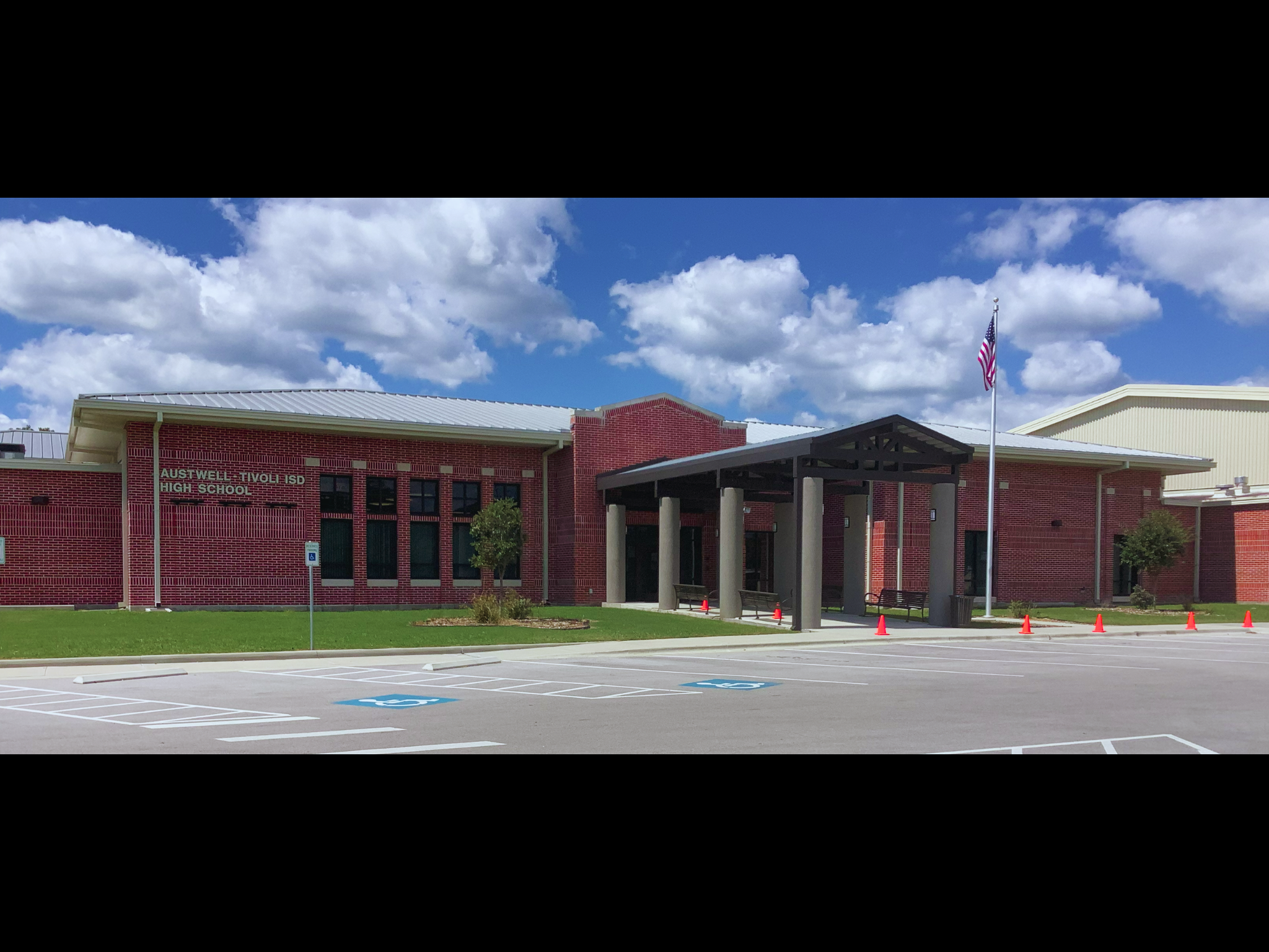 Austwell-Tivoli High School Building