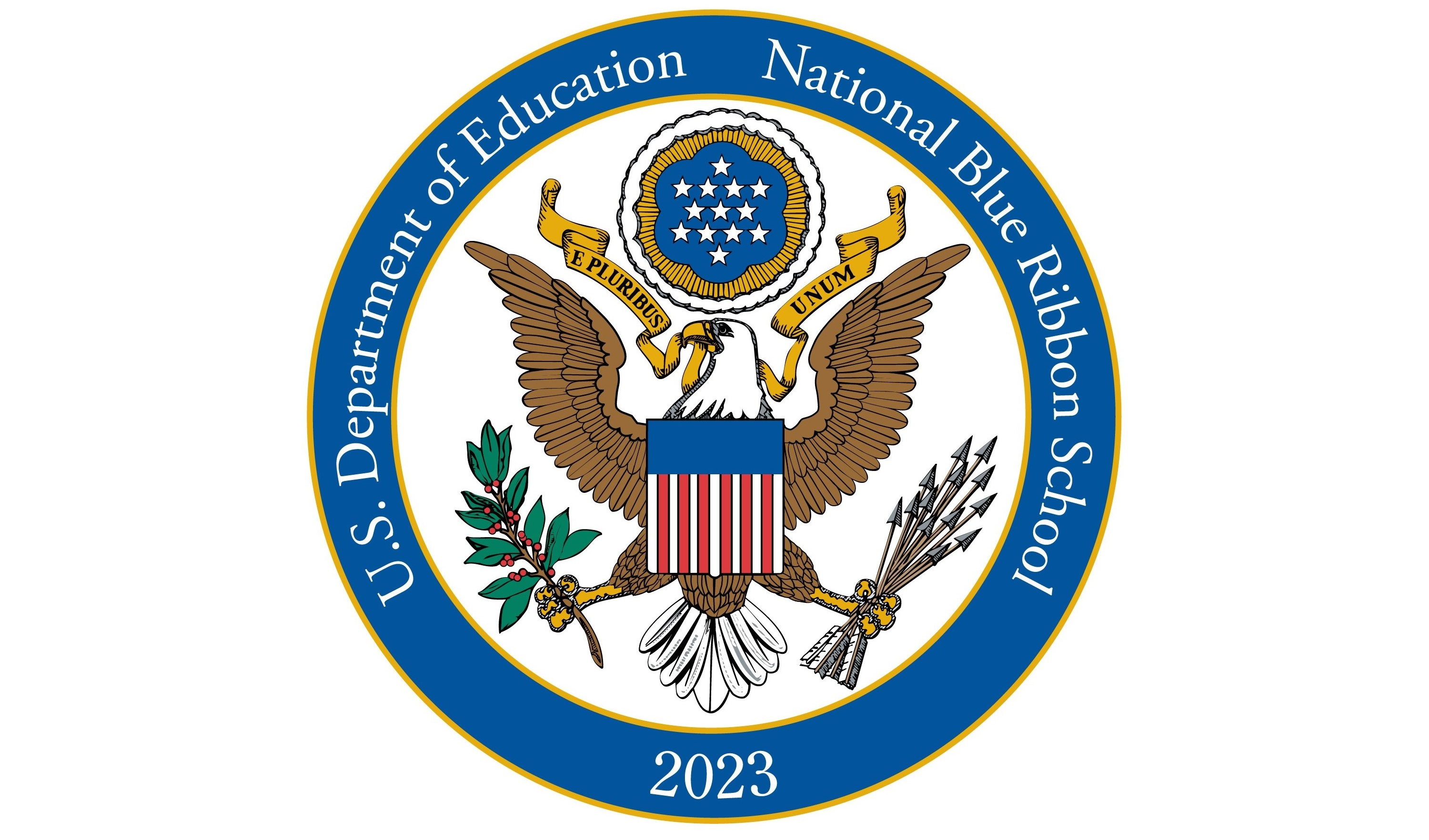 US Department of Education National Blue Ribbon School  Logo