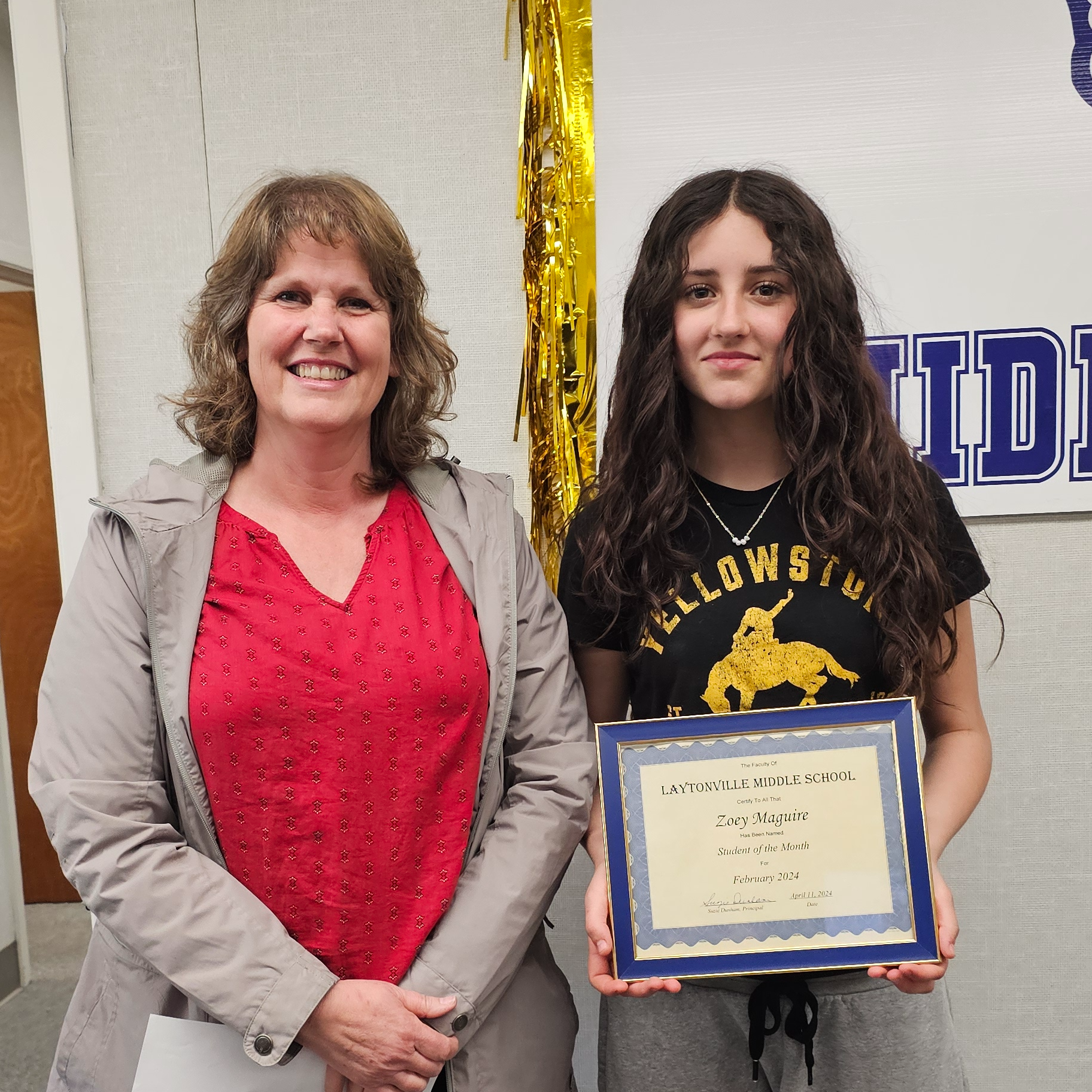 LMS Student of the month for February