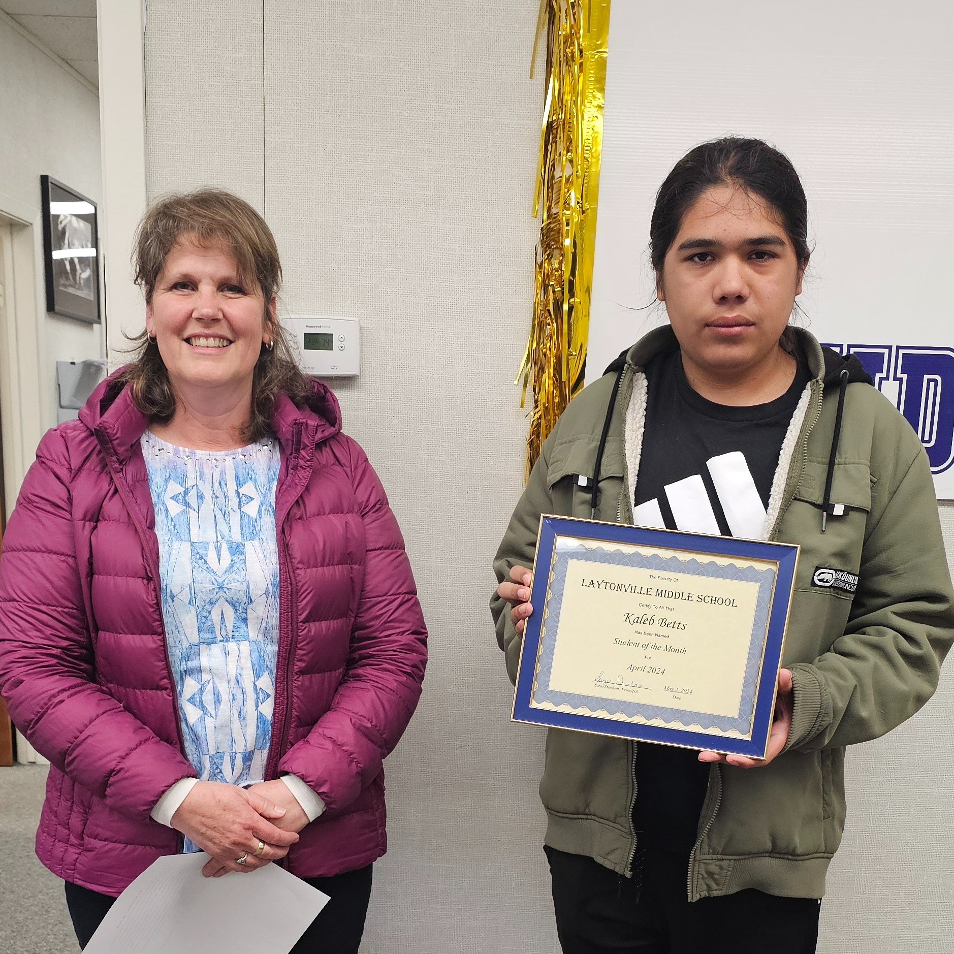 LMS Student of the Month April