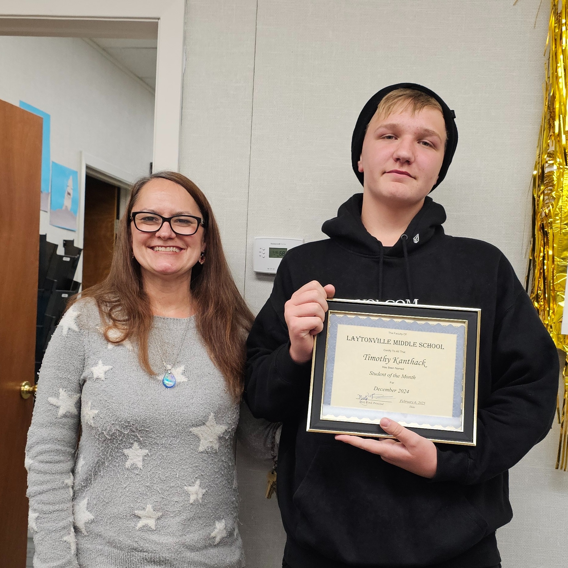 LMS Student of the Month