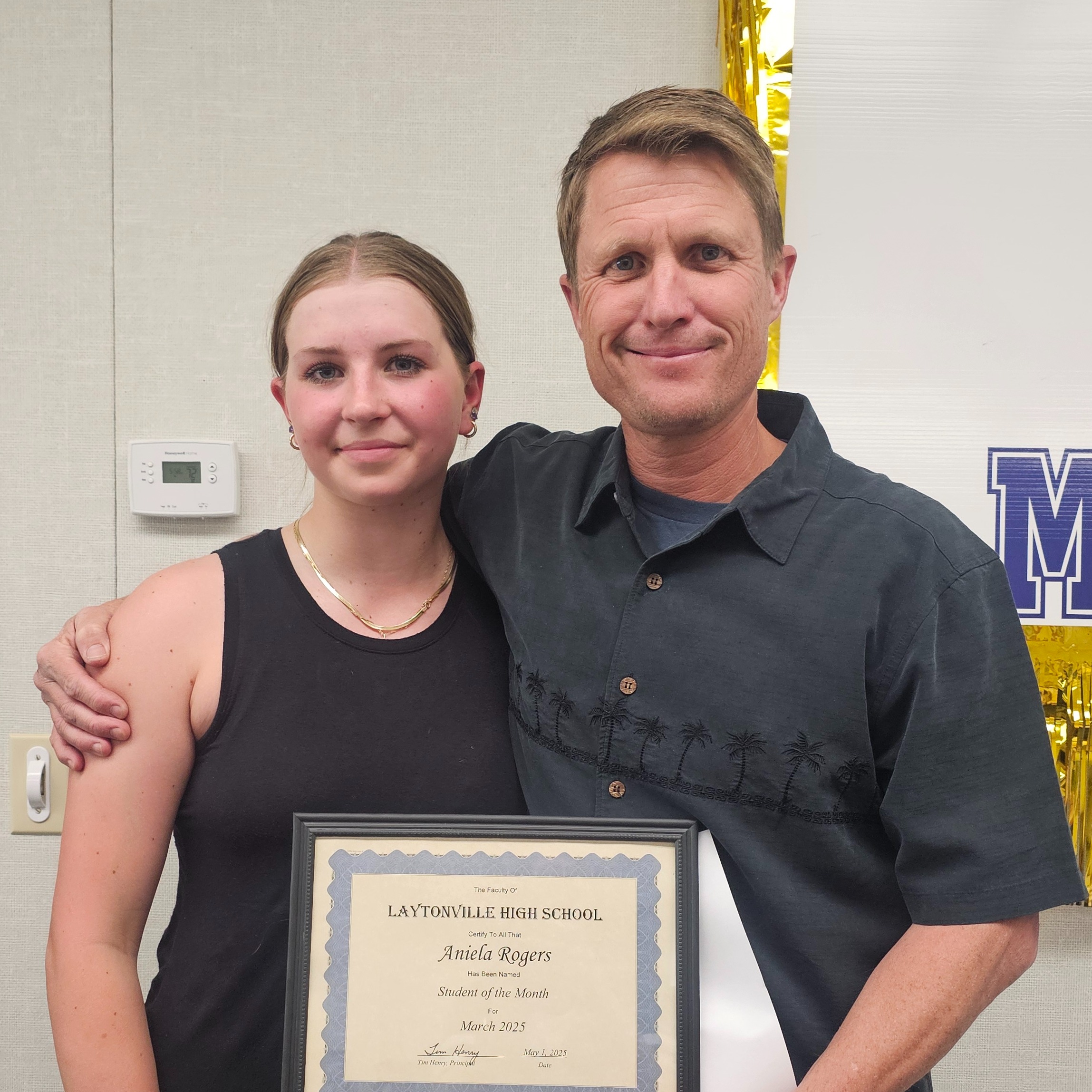 LHS Student of the Month
