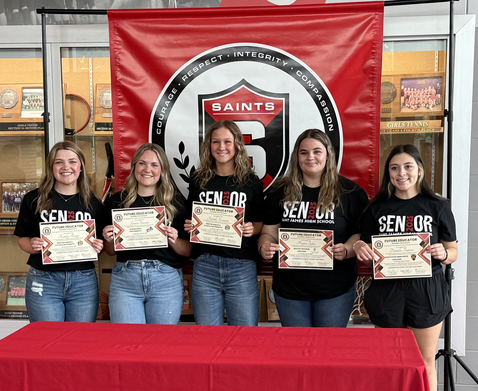 Future Teacher Signing