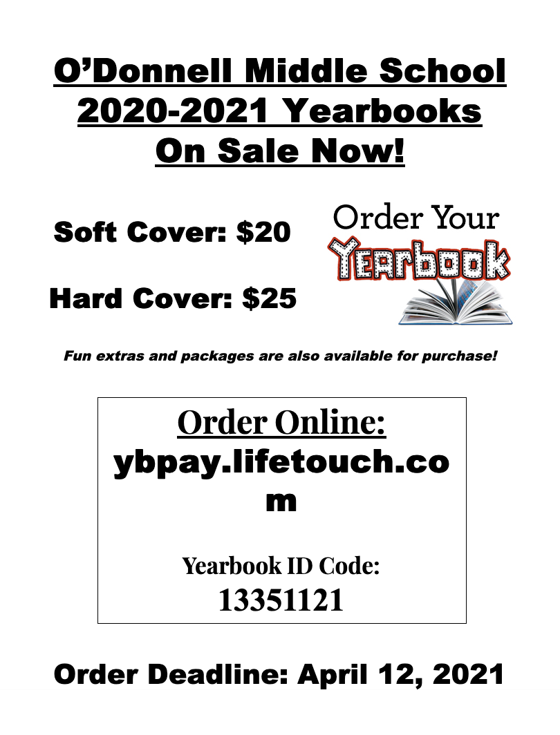 Order Your Yearbook poster