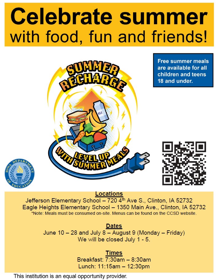 summer food service program flyer