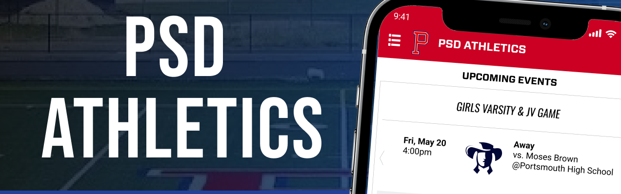 PSD Athletics App for iPhone and Android