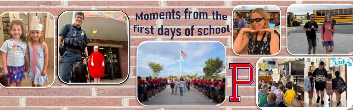 Moments from first day of school