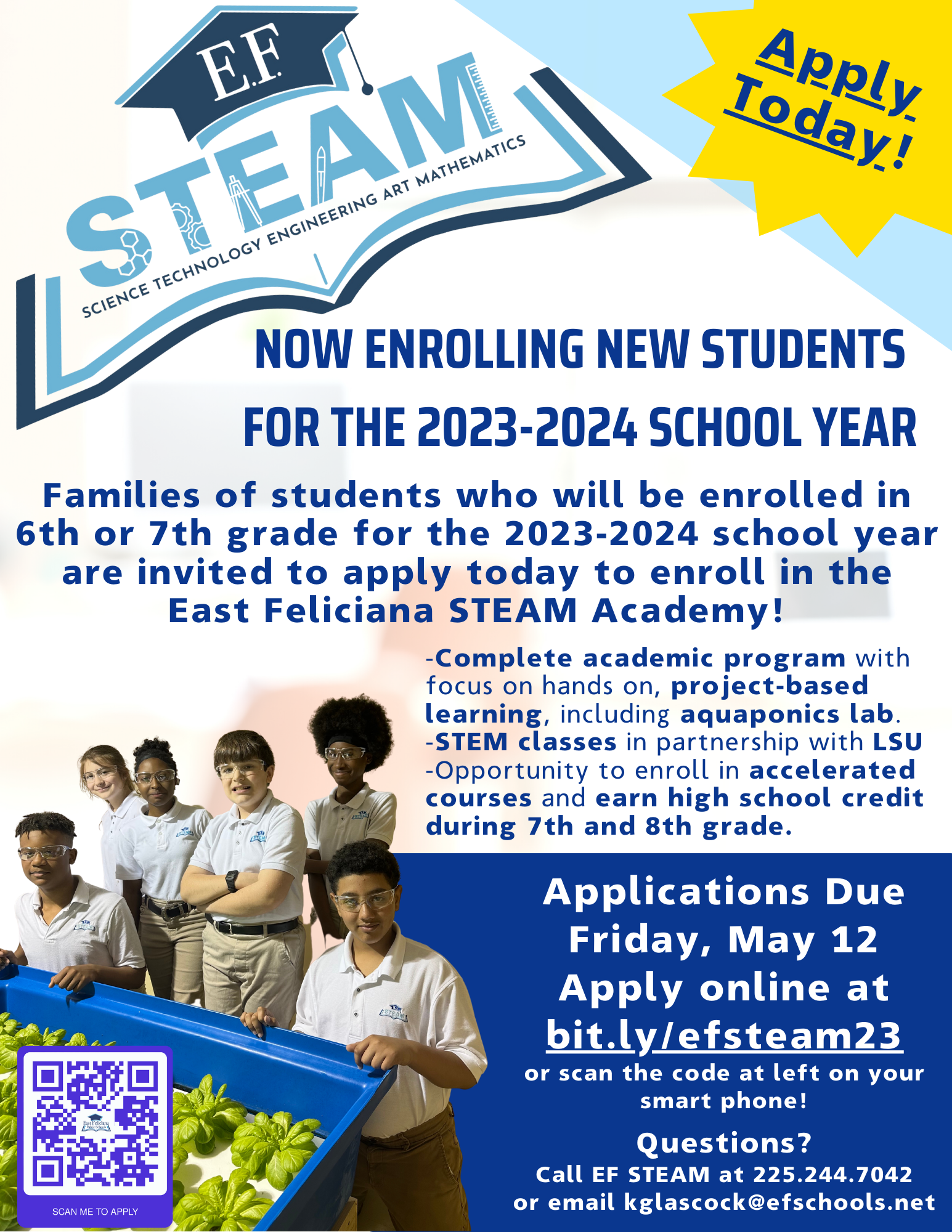 East Feliciana STEAM Academy East Feliciana Public Schools
