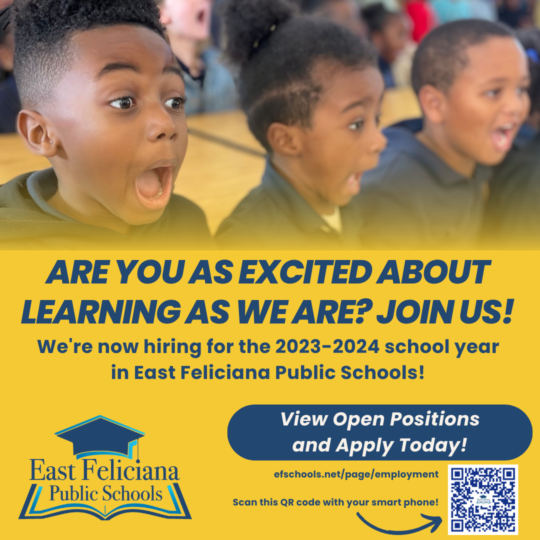 Are you as excited about learning as we are? Join us!