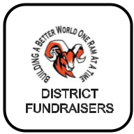 District Fundraisers building a better world one ram at a time (Ram logo)