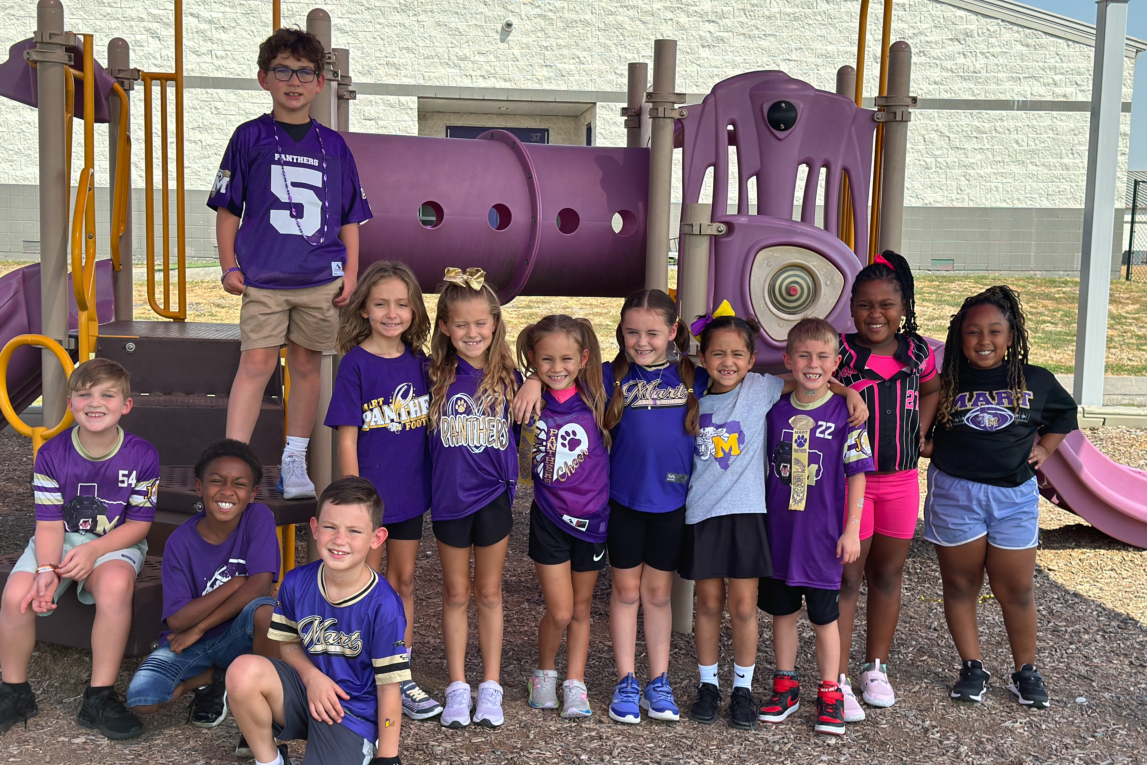 Our #PantherVillage was showing their Panther pride on Friday!