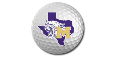 Golf ball with School logo