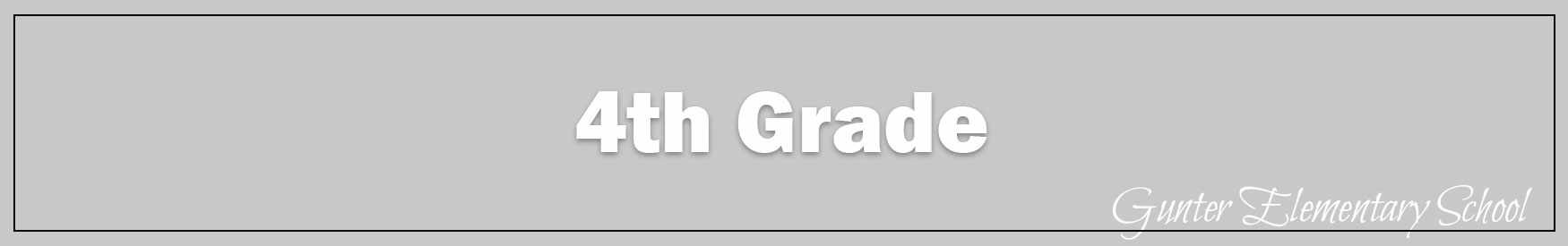 4th Grade