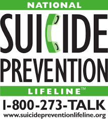 Suicide prevention  hotline link