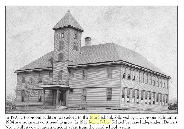 year 1890 of Mora Schools