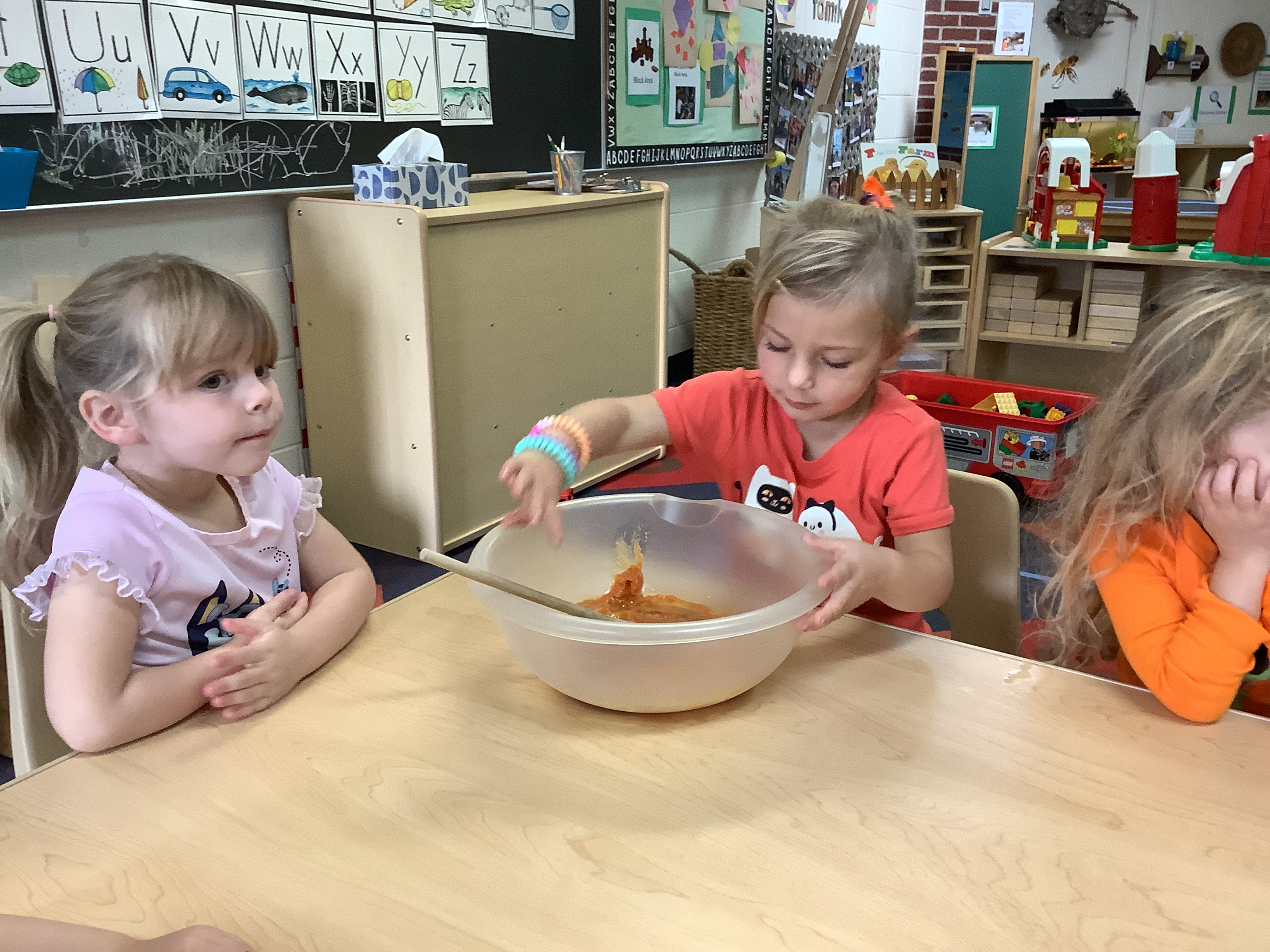 Cooking in the classroom