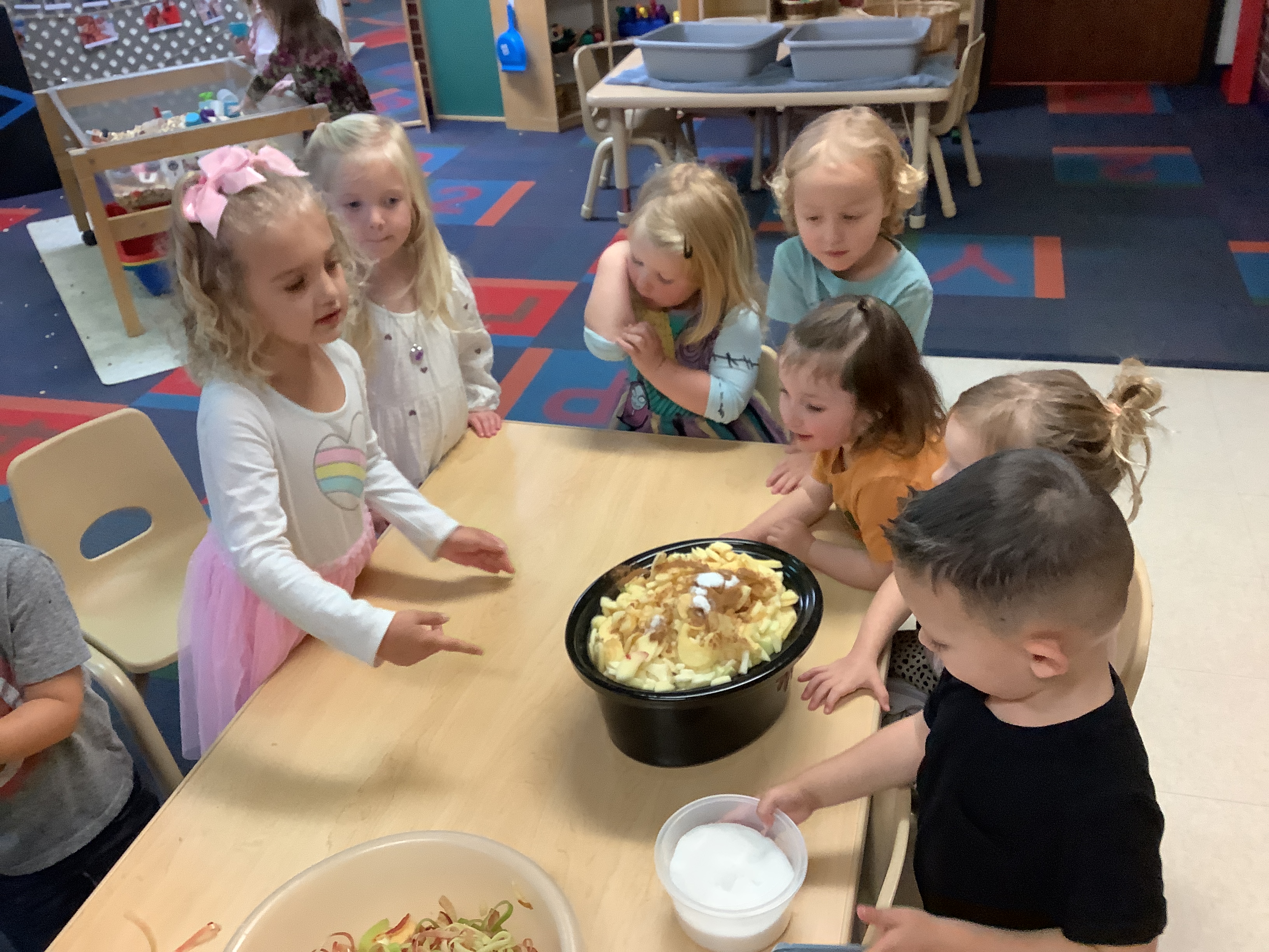 Cooking in the classroom