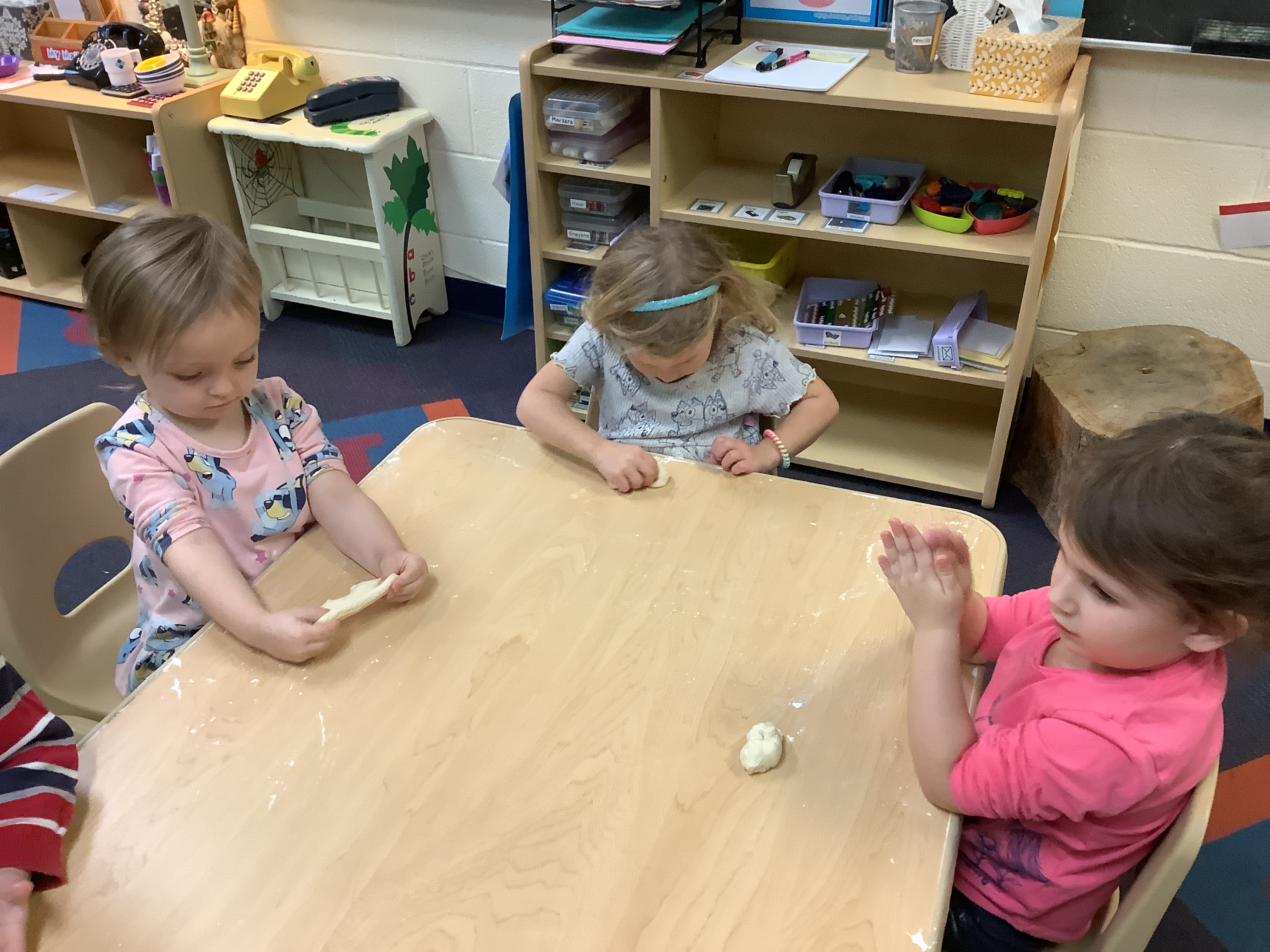 making bread