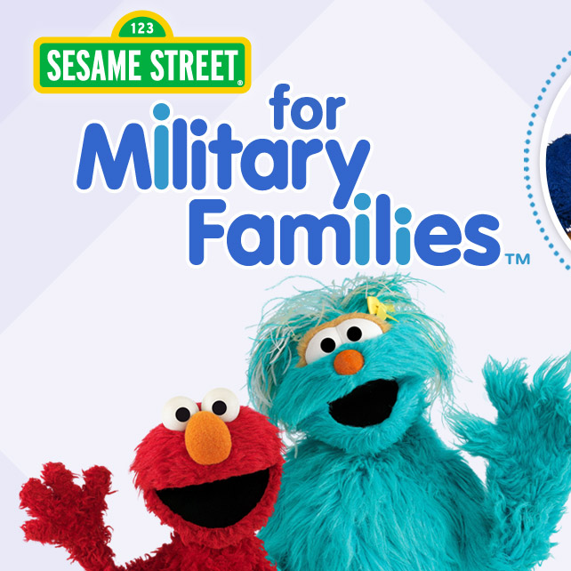 sesame street characters with test: Sesame Street for Military Families