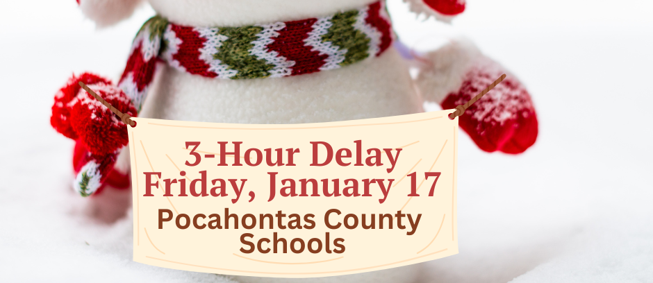 three hour delay January 17