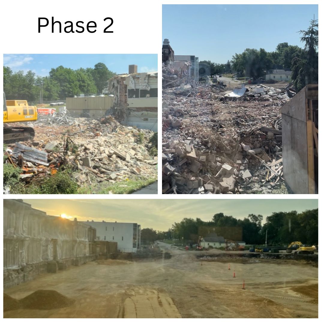 phase 2 construction progress