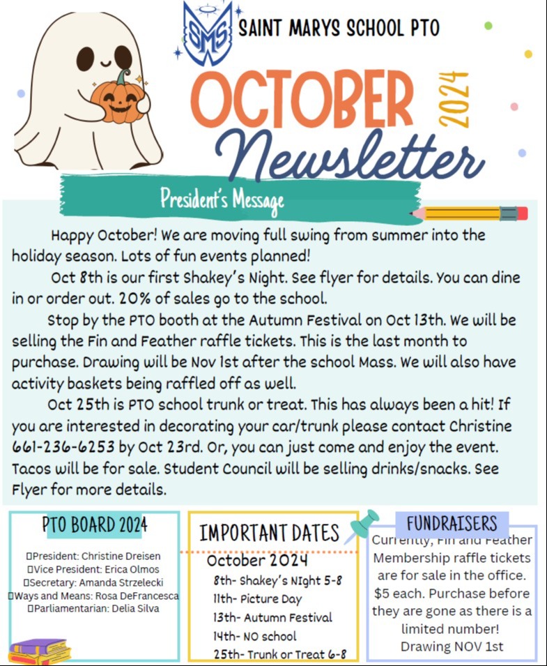 Oct PTO news