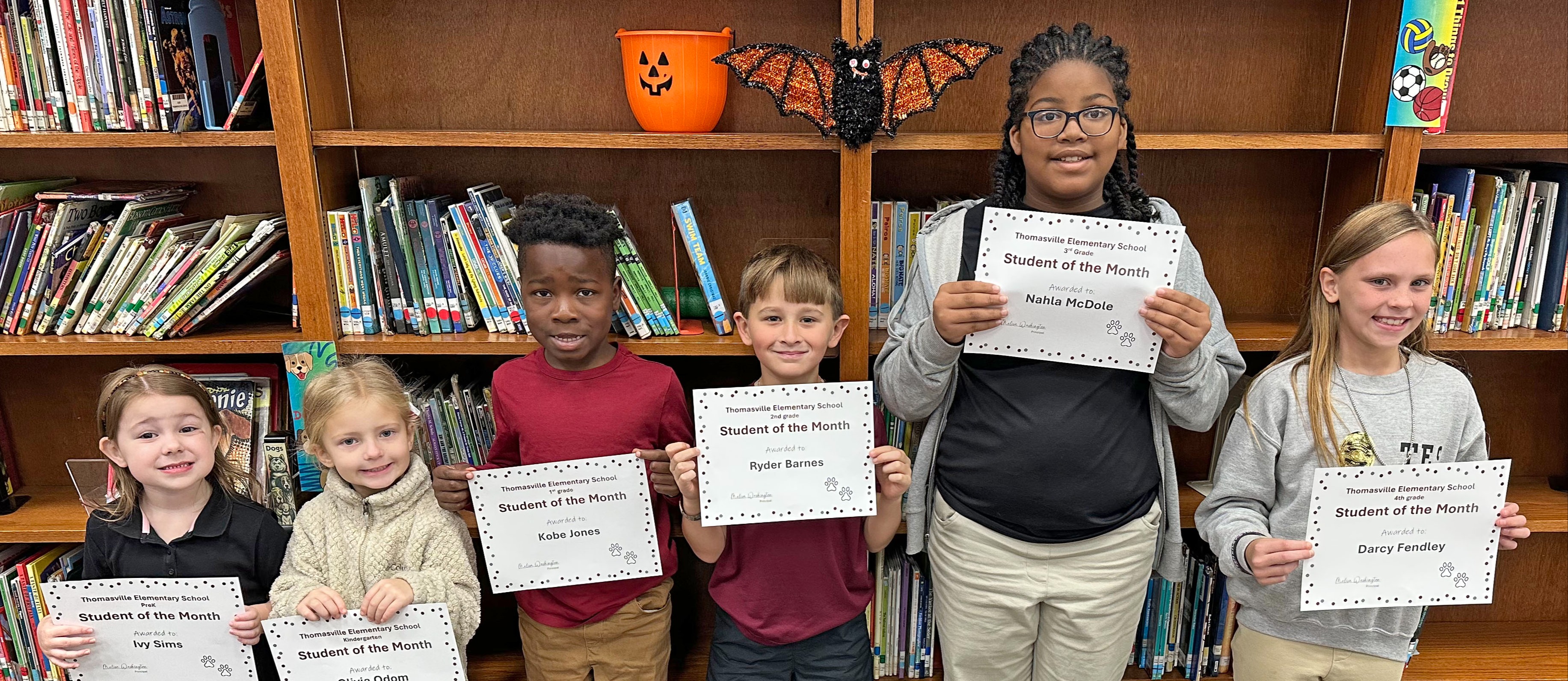 TES Students of the Month - Sept. 24