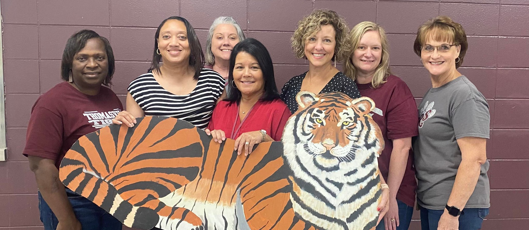 Faculty and staff at TMS with 25-plus years in education