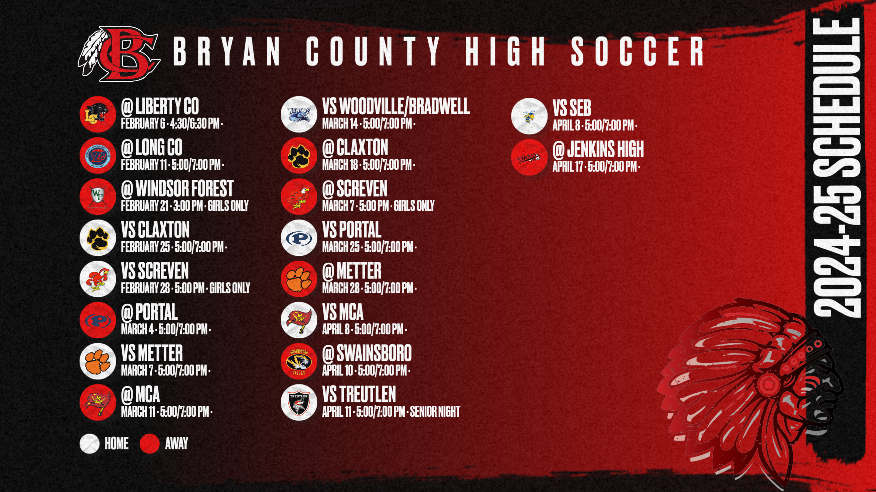 Soccer Schedule