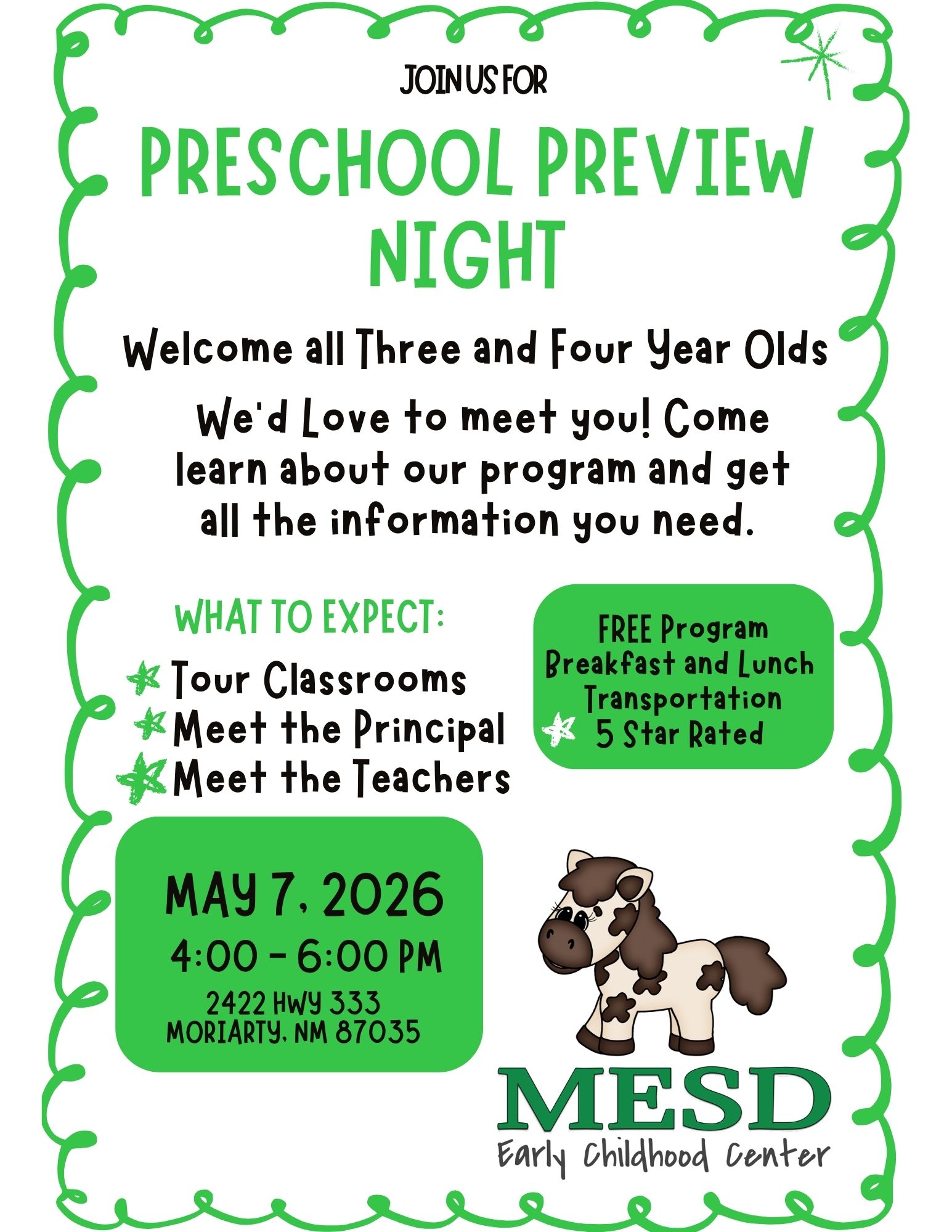 Preschool Preview 5/7/26
