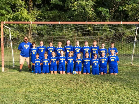 Soccer team group picture