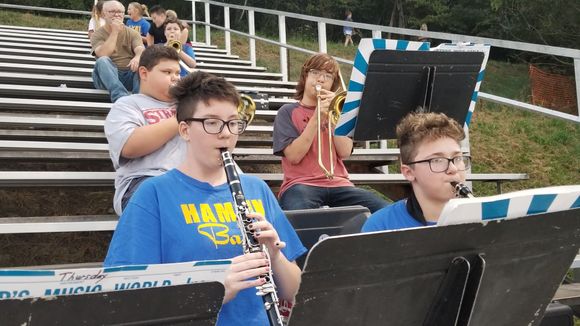 Music wind students
