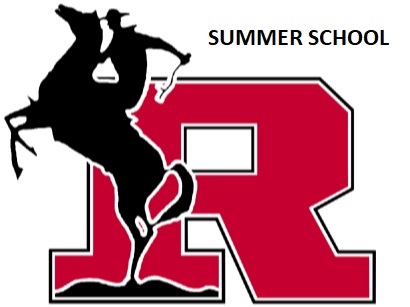 "Summer School" with Roosevelt HS Rough Rider logo