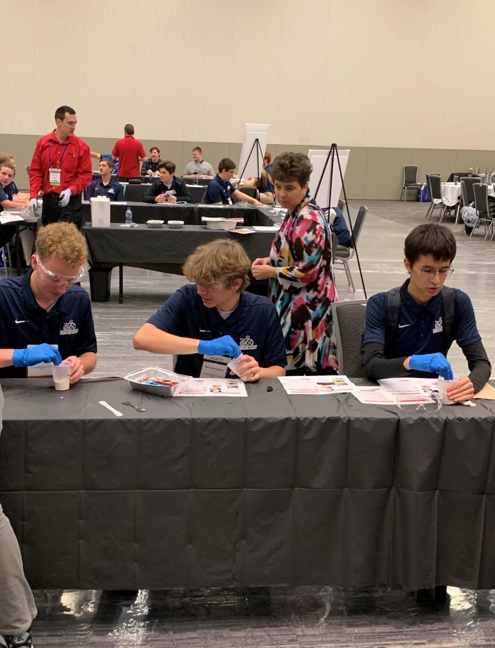 Students at the 2019 Cleveland International Elastomer Conference
